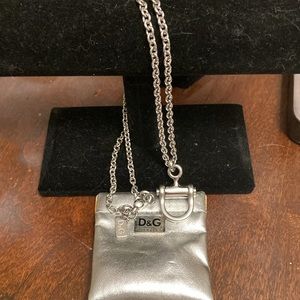 Dolce Gabbana Retro Horsebit Necklace